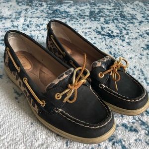 Sperry leopard print